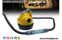 China LED mining headlamp safety cap lamp , super brightness 25000lux IP68 supplier