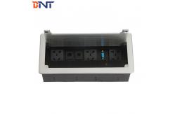 China universal power strip with clamshell brush socket for office furniture system supplier