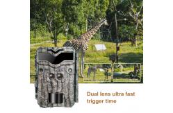 China KW6981 2-sensors scouting camera dual-lens 4K game trail hunting camera supplier