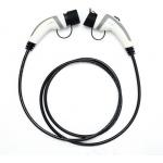 White 16A 1 Phase EV Charger Extension Cord For Car Charger Flexible Duranble for sale