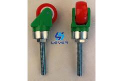 China Universal Small Caster Wheels For Glass Machine Table Loading Glass supplier