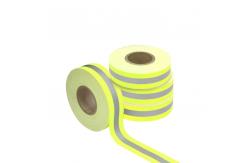 China Sew On Fluorescent Reflective Tape Strips For Clothing Flame Resistant Tape supplier