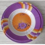 Easy to Clean and Maintain Melamine Salad Plate - Customizable for sale