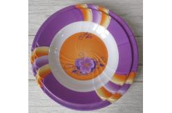 China Easy to Clean and Maintain Melamine Salad Plate - Customizable supplier
