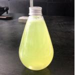 Eco Easy Open Plastic Beverage Bottles Pear - Shaped Customized Printing for sale