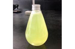 China Eco Easy Open Plastic Beverage Bottles Pear - Shaped Customized Printing supplier