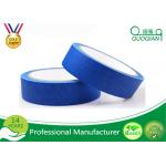 Blue Painters Rubber adhesive Colored Masking Tape For Auto Industry for sale