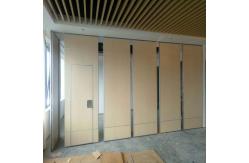China Internal Fireproof Room Dividers Sliding Door Folding Office Partition Walls supplier