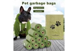China Home Compostable Dog Poop Bags for Responsible and Earth Conscious Pet Owners supplier