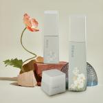 Luxury Glass Cosmetic Packaging Bottle Skincare Set Matt Green 30ml 100ml 125ml 50g for sale