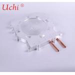 Anti Anodizing Al 6063 / Al 6061 Water Cooling Plate With Copper Tube