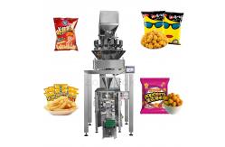China Puffed Food Pillow Bag Packing Machine PLC Control Fully Automatic supplier