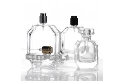 China 30ml 50ml 100ml  Frosted Clear Glass Perfume Bottle with Cap supplier