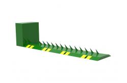 China 12mm Panel 2s IP68 Traffic Control Tyre Killer A3 Steel supplier