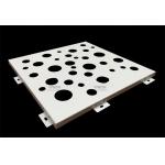 Exterior Wall Architectural Perforated Metal Panels Aluminum Facade Cladding