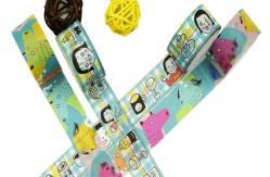China Adhesive Deco Masking Tape For Gift Box Packing supplier