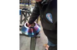 China ASME B16 Gr1 Threaded Pipe Flange , Drilled Titanium Pipe Flange supplier