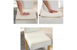 China PP Cotton Filling Plush Seat Cushions Square Shape Nordic Style Skin Friendly supplier