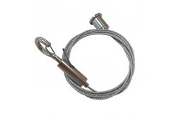 China Aircraft Cable Gripper Suspension Hanging Kit Steel Wire For Signage Display System supplier