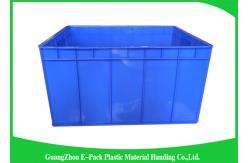 China Big Capacity Plastic Stackable Containers Transport Turnover Storage Non - Slip supplier