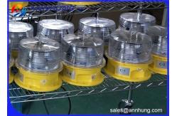 China Smokestacks Using Aircraft Obstruction Warning LED / Solar Powered Light supplier