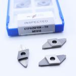 HRA91.8 Hardness Cut-Off CNC Carbide Insert For CTPA Uncoated Parting Off Indexable Inserts CTPA25FRN-TH Right Cutting for sale