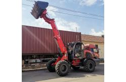 China Changchai Engine Mini Telescopic Wheel Loader With Extend Bucket Boom supplier