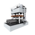 Mexico Double Molds Pallet Making Equipment For Wood Sawdust for sale