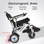 Airport 36km Multifunction Foldable Electric Wheelchair