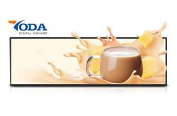 China YODA UHD 4K 300cd/M2 Ultra Wide LCD Display 1920x360 supplier