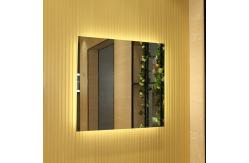 China Touch Control Custom Bathroom Mirrors Salons Custom Makeup Mirror With Lights supplier