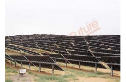 China 1mw Panel Mount Single Axis Solar Tracker 18m/S RS485 Remote Start supplier