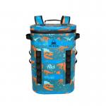 Customized 29 Cans Camouflage Cooler Backpack For Camping Picnic for sale