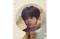 China Custom One Side Kpop Picket 3d Lenticular Hand Fan supplier