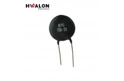 China MF72 NTC Thermistor Inrush Current Limiting 5D20 8D20 10D20 Green Silicone Coating supplier
