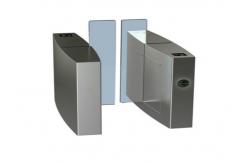 China Automated motorized Access Control Turnstiles for pedestrian Biometric fingerprint attendance supplier