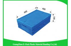 China Stackable Plastic Pallet Boxes PP Material , Folding Plastic Crates Transport Moving supplier