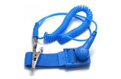 China 10mm Snap Leko Elastic Anti Static ESD Wrist Strap Band With Wireless Custom supplier