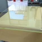 Transparent Radiation Protection Lead Glass Customized Thickness 8-25mm for sale