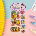 Oil Injection Kawaii Animal Stickers jungle 0.5mm for Kindergarten Baby for sale