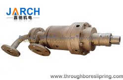 China Cast iron oil male threaded rotary coupling / hydraulic rotary joint Max Temperature:400℃ supplier