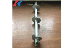 China Galvanized Solar Helical Earth Anchors Screw Helix Pile Foundation Customized supplier