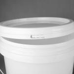 Food Grade Plastic Round Buckets UV Resistant for sale