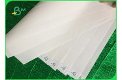 China Recycled Degardable PE Coated Paper 100um 120g Synthetic Stone Paper For Raincoat supplier