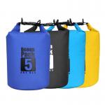 Blue Black Yellow PVC Waterproof Dry Bag For Outdoor Adventures OEM for sale