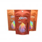 Mylar Holographic Foil Bag 3.5g Custom For Weed Packaging for sale