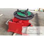 Colored 300kg Rotary Welding Positioners , Welding Turn Table With 3 Jaws Chuck for sale