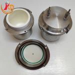 Customized Zirconia  Vacuum jar with Stainless Steel Casting for sale