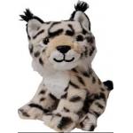 Brown 16cm 6.29 Inch Lynx Stuffed Animal Diy Toys From Recycled Materials for sale