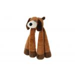 Polyfiber Filling Interactive Plush Dog Toys Sustainable Pet Plush Toys for sale